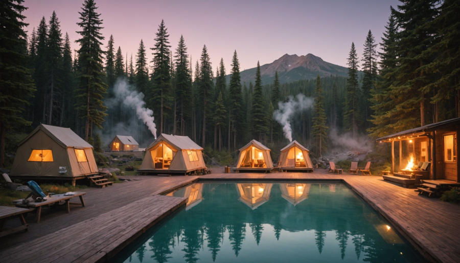 Camping et cure thermale : une solution pratique